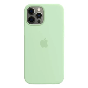 Силиконовый чехол iLoungeMax Silicone Case MagSafe Pistachio для iPhone 12 | 12 Pro OEM (с поддержкой анимации) - Фото 2