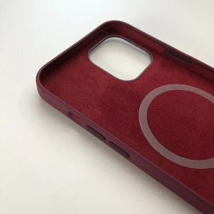 Силіконовий чохол iLoungeMax Silicone Case MagSafe Plum для iPhone 12 Pro Max OEM - Фото 4
