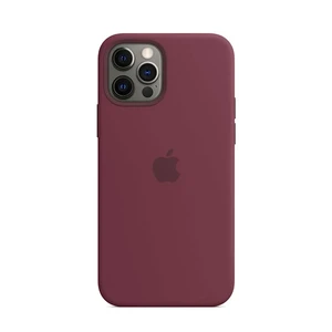 Силіконовий чохол iLoungeMax Silicone Case MagSafe Plum для iPhone 12 | 12 Pro OEM - Фото 2