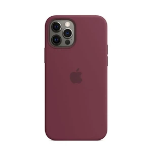 Силиконовый чехол iLoungeMax Silicone Case MagSafe Plum для iPhone 12 | 12 Pro OEM (c поддержкой анимации) - Фото 2