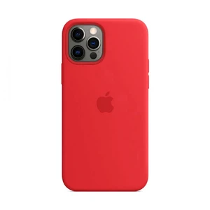 Силіконовий чохол iLoungeMax Silicone Case MagSafe (PRODUCT) Red для iPhone 12 | 12 Pro OEM (c підтримкою анімації) - Фото 2