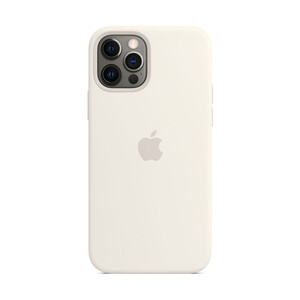 Купить Силиконовый чехол iLoungeMax Silicone Case MagSafe White для iPhone 12 Pro Max OEM