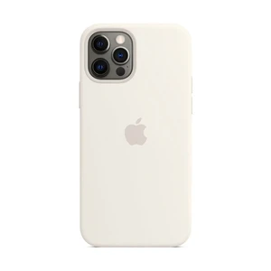 Силиконовый чехол iLoungeMax Silicone Case MagSafe White для iPhone 12 | 12 Pro OEM (c поддержкой анимации) - Фото 2