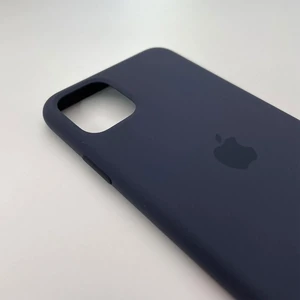 Силиконовый чехол iLoungeMax Silicone Case Midnight Blue для iPhone 11 Pro Max OEM (MWYW2) - Фото 3