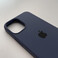 Силиконовый чехол iLoungeMax Silicone Case Midnight Blue для iPhone 12 mini OEM - Фото 8