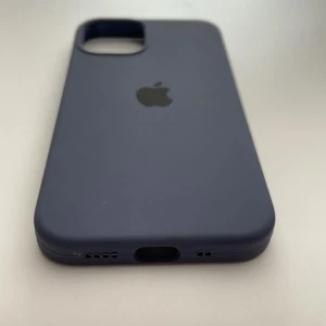 Силиконовый чехол iLoungeMax Silicone Case Midnight Blue для iPhone 12 mini OEM - Фото 10