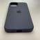 Силиконовый чехол iLoungeMax Silicone Case Midnight Blue для iPhone 12 mini OEM - Фото 10