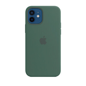 Купить Силиконовый чехол iLoungeMax Silicone Case Pine Green для iPhone 12 mini OEM