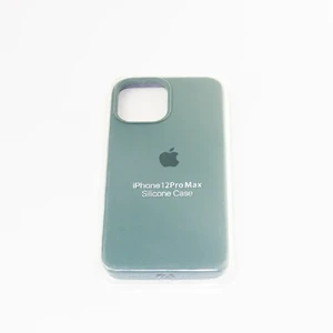 Силиконовый чехол iLoungeMax Silicone Case Pine Green для iPhone 12 Pro Max OEM - Фото 4