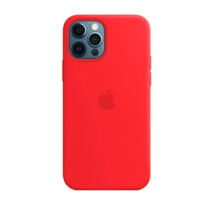 Силіконовий чохол iLoungeMax Silicone Case Red для iPhone 12 Pro Max OEM  - Фото 1