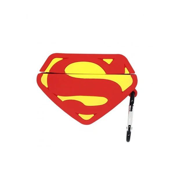 Силіконовий чохол з карабіном iLoungeMax Silicone Case Superman Icon для AirPods Pro у Рівному