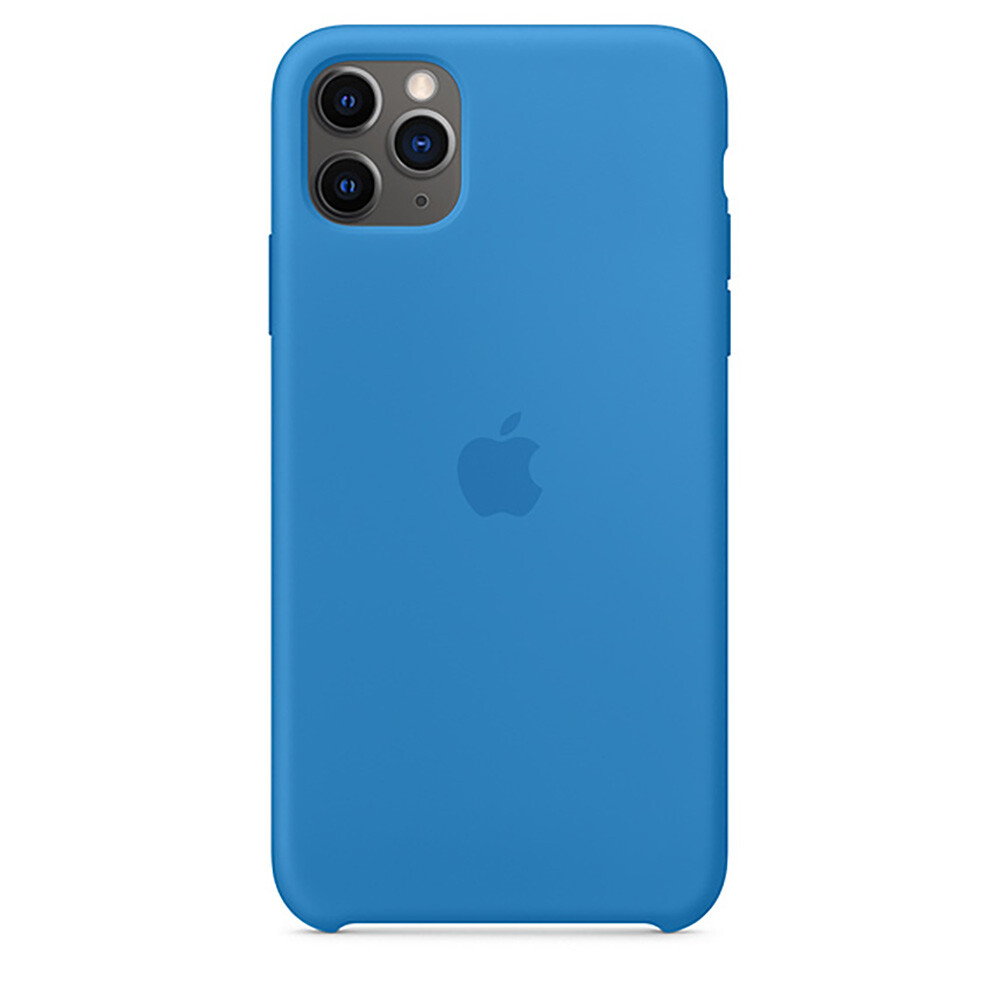 Силиконовый чехол iLoungeMax Silicone Case Surf Blue для iPhone 11 Pro Max OEM (MY1J2)