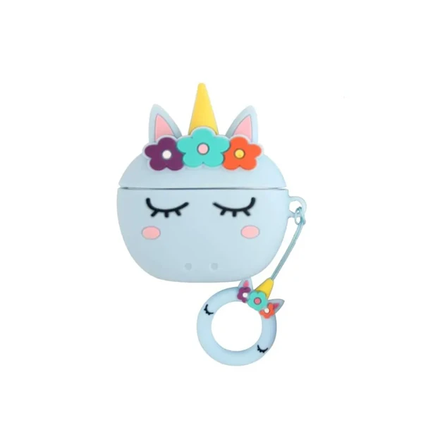 Силіконовий чохол iLoungeMax Silicone Case Unicorn Blue для AirPods Pro у Рівному