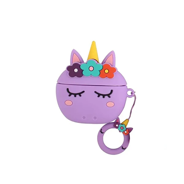 Силіконовий чохол iLoungeMax Silicone Case Unicorn Purple для AirPods Pro у Рівному