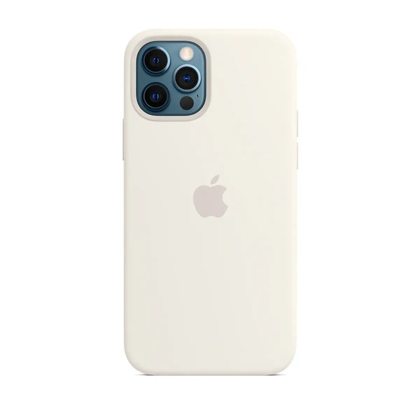 Силіконовий чохол iLoungeMax Silicone Case White для iPhone 12 Pro Max OEM