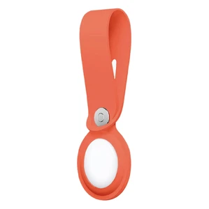 Брелок-петля iLoungeMax Silicone Loop Electric Orange для AirTag OEM - Фото 2
