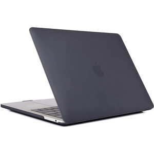 Пластиковый чехол iLoungeMax Soft Touch Matte Black для MacBook Pro 13" (M2 | M1 | 2022 | 2020 | 2019 | 2018)