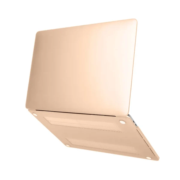 Пластиковий чохол iLoungeMax Soft Touch Metallic Gold для MacBook Air 13" (M1 | 2020 | 2019 | 2018) у Рівному