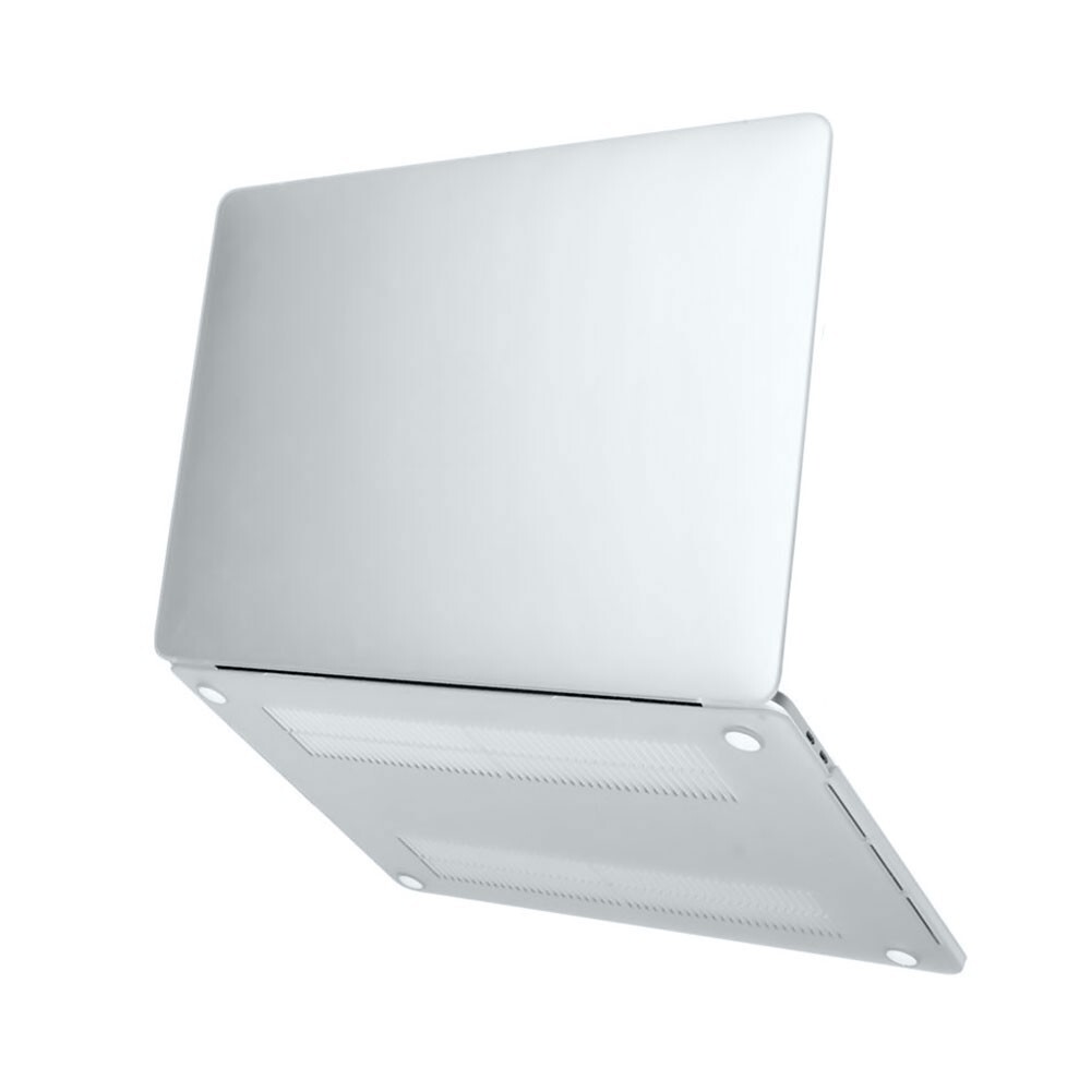Пластиковый чехол iLoungeMax Soft Touch Metallic Silver для MacBook Pro 16" (2019)
