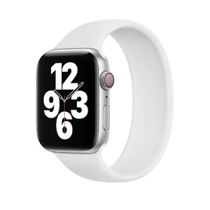 Силіконовий монобраслет iLoungeMax Solo Loop White для Apple Watch 41mm | 40mm | 38mm Size S OEM  - Фото 1