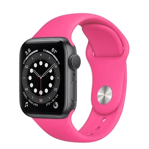 Ремінець iLoungeMax Sport Band Ultra 49mm | 45mm | 44mm | 42mm Barbie Pink для Apple Watch  OEM  - Фото 1