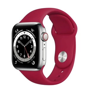 Ремінець iLoungeMax Sport Band Ultra 49mm | 45mm | 44mm | 42mm Rose Red для Apple Watch  OEM  - Фото 1