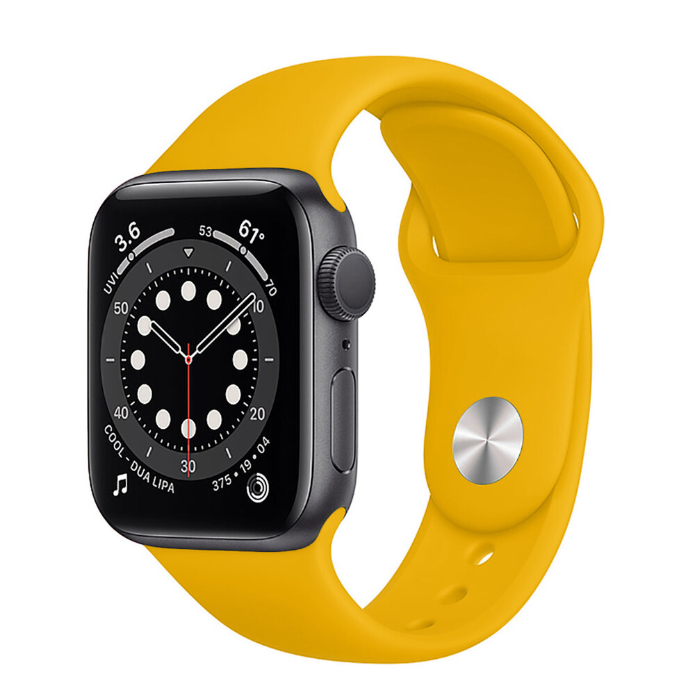 Ремешок iLoungeMax Sport Band 41mm | 40mm | 38mm Yellow для Apple Watch OEM