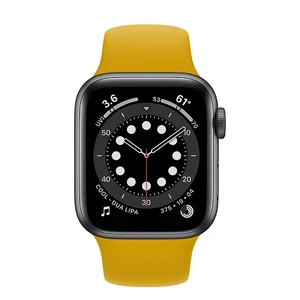 Ремешок iLoungeMax Sport Band 41mm | 40mm | 38mm Yellow для Apple Watch OEM - Фото 2