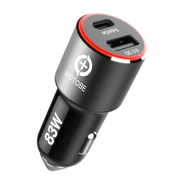 Швидкий автомобільний зарядний пристрій iLoungeMax SuperCharger USB-C PD + QC 3.0 83W у Вінниці
