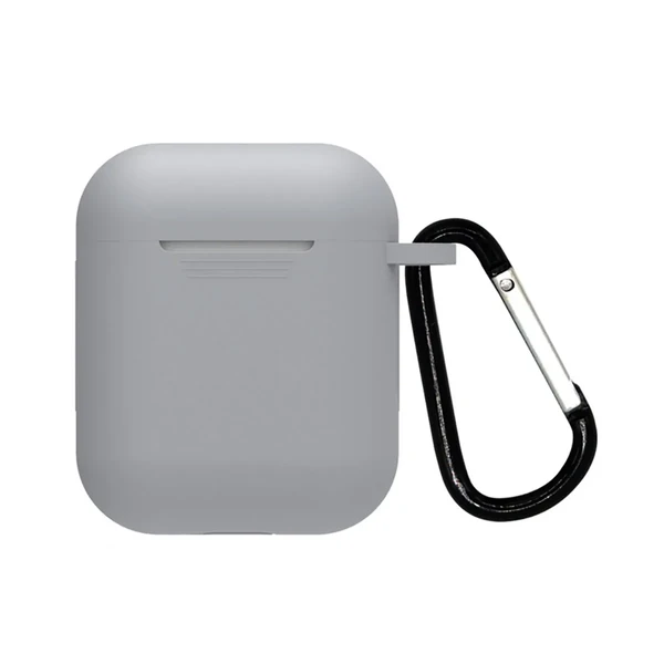 Чохол з карабіном для AirPods 2 | 1 iLoungeMax TPU Case Gray у Рівному