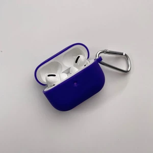 Чохол з карабіном iLoungeMax TPU Case Lavander для AirPods Pro - Фото 2