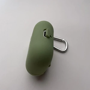 Чехол с карабином iLoungeMax TPU Case Light Green для AirPods Pro - Фото 4