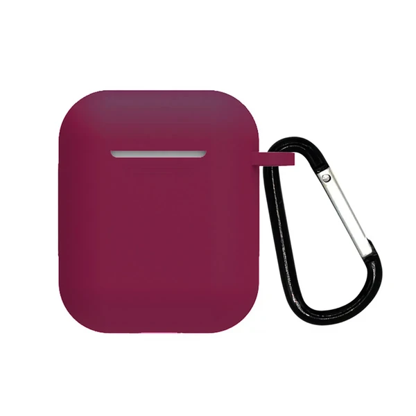 Чохол з карабіном для AirPods 2 | 1 iLoungeMax TPU Case cherry у Рівному