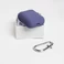 Фиолетовый силиконовый чехол с карабином iLoungeMax TPU Case Violet для AirPods 2 | 1 - Фото 2