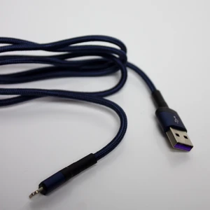 Кабель iLoungeMax USB to Lightning Suntaiho Nylon Cable 1.2м Blue для iPhone | iPad | iPod - Фото 3