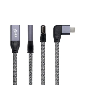Кутовий подовжувач iLoungeMax USB Type-C USB-C 3.1 10Gbp / s 90° 1м для MacBook | iPad - Фото 2