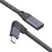 Кутовий подовжувач iLoungeMax USB Type-C USB-C 3.1 10Gbp / s 90° 1м для MacBook | iPad  - Фото 1
