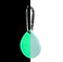 Светящийся брелок с карабином iLoungeMax Water Droplets Silicone Case Luminous для Apple AirTag - Фото 2