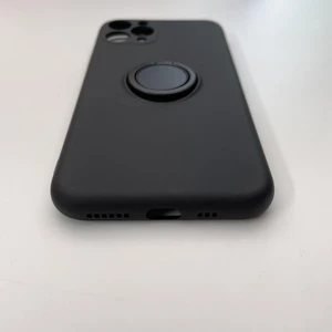 Силіконовий чохол з кільцем iLoungeMax With Ring Black для iPhone 11 Pro - Фото 4