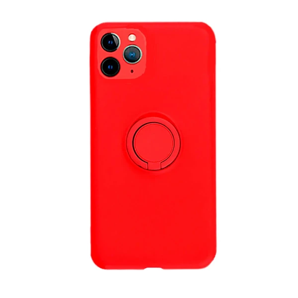 Силіконовий чохол з кільцем iLoungeMax With Ring Red для iPhone 11 Pro у Вінниці