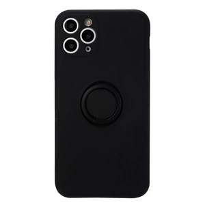 Силіконовий чохол з кільцем iLoungeMax With Ring Black для iPhone 11 Pro  - Фото 1