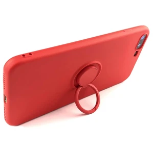 Силіконовий чохол з кільцем iLoungeMax With Ring Red для iPhone 8 Plus | 7 Plus - Фото 2