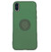 Силіконовий чохол з кільцем iLoungeMax With Ring Forest Green для iPhone XS Max  - Фото 1