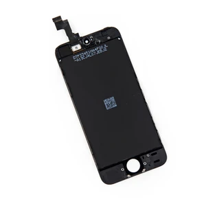 Дисплей с тачскрином (оригинал, черный) для iPhone 5S - Фото 2