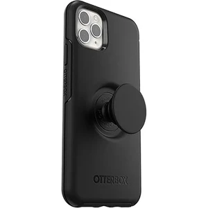 Чохол-підставка (з попсокетом) OtterBox Pop Symmetry Series Case Black для iPhone 11 Pro Max - Фото 2