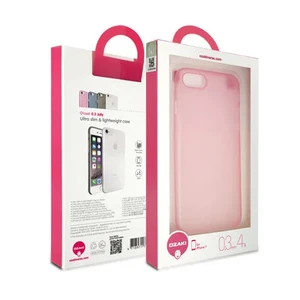 Чехол Ozaki O!coat 0.3 Jelly Pink для iPhone SE 3 | SE 2 | 8 | 7 - Фото 4