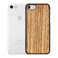 Чехол Ozaki O!coat 0.3 Jelly + Wood 2 in 1 Pack Transparent | Zebrano для iPhone SE 3 | SE 2 | 8 | 7 - Фото 2