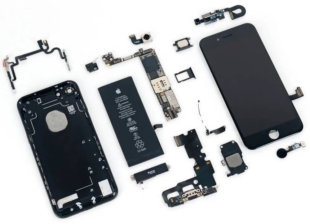 Пайка аудиокодека iPhone 7