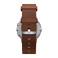 Часы Pebble Time Round Silver with Nubuck Brown Leather Band 20mm - Фото 2