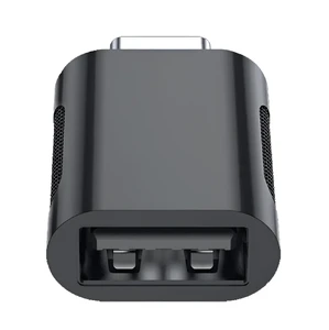 Адаптер (переходник) для быстрой передачи данных iLoungeMax OTG Armor Type-C to USB-A Space Grey - Фото 3